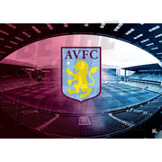 Aston Villa FC Old Crest Stadium Poster
