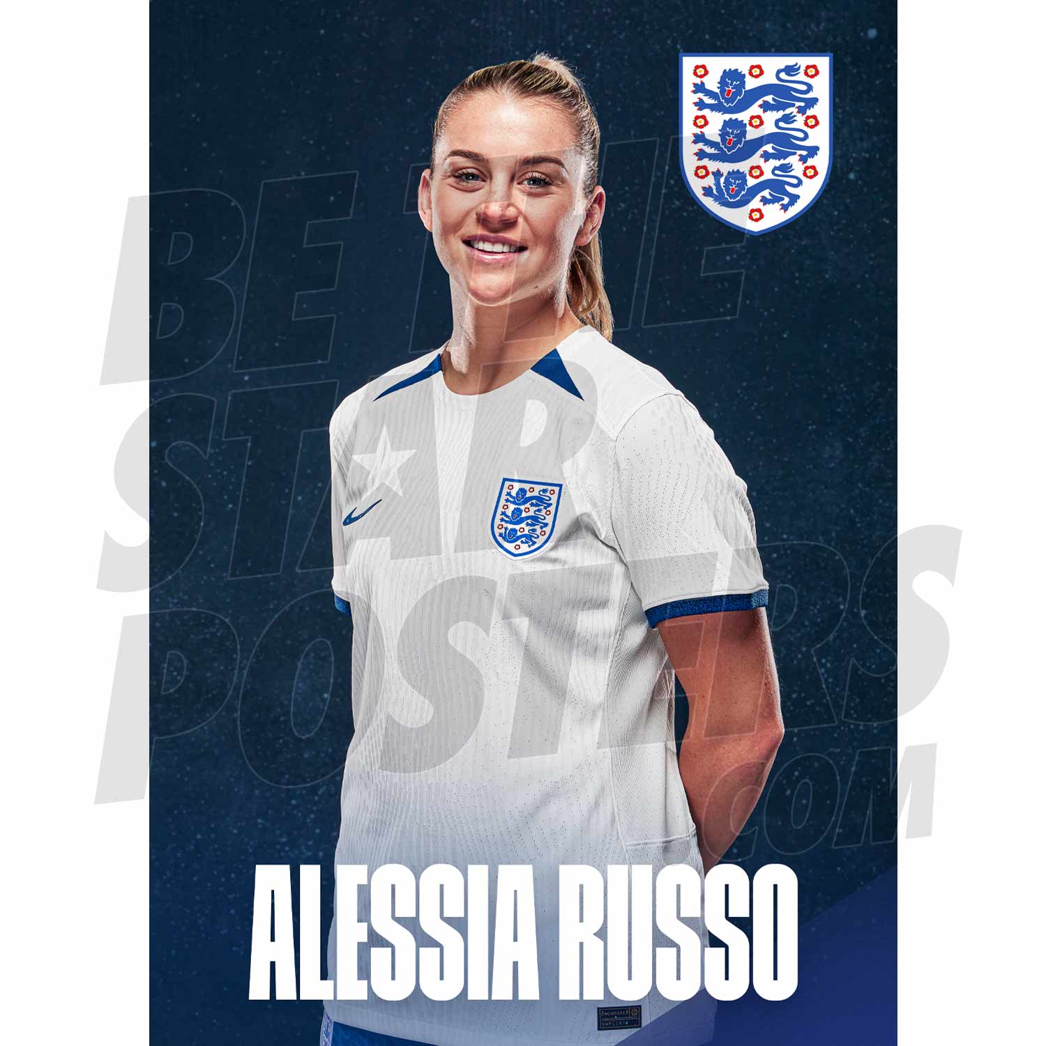 Lionesses Russo 23/24 Home Headshot Poster