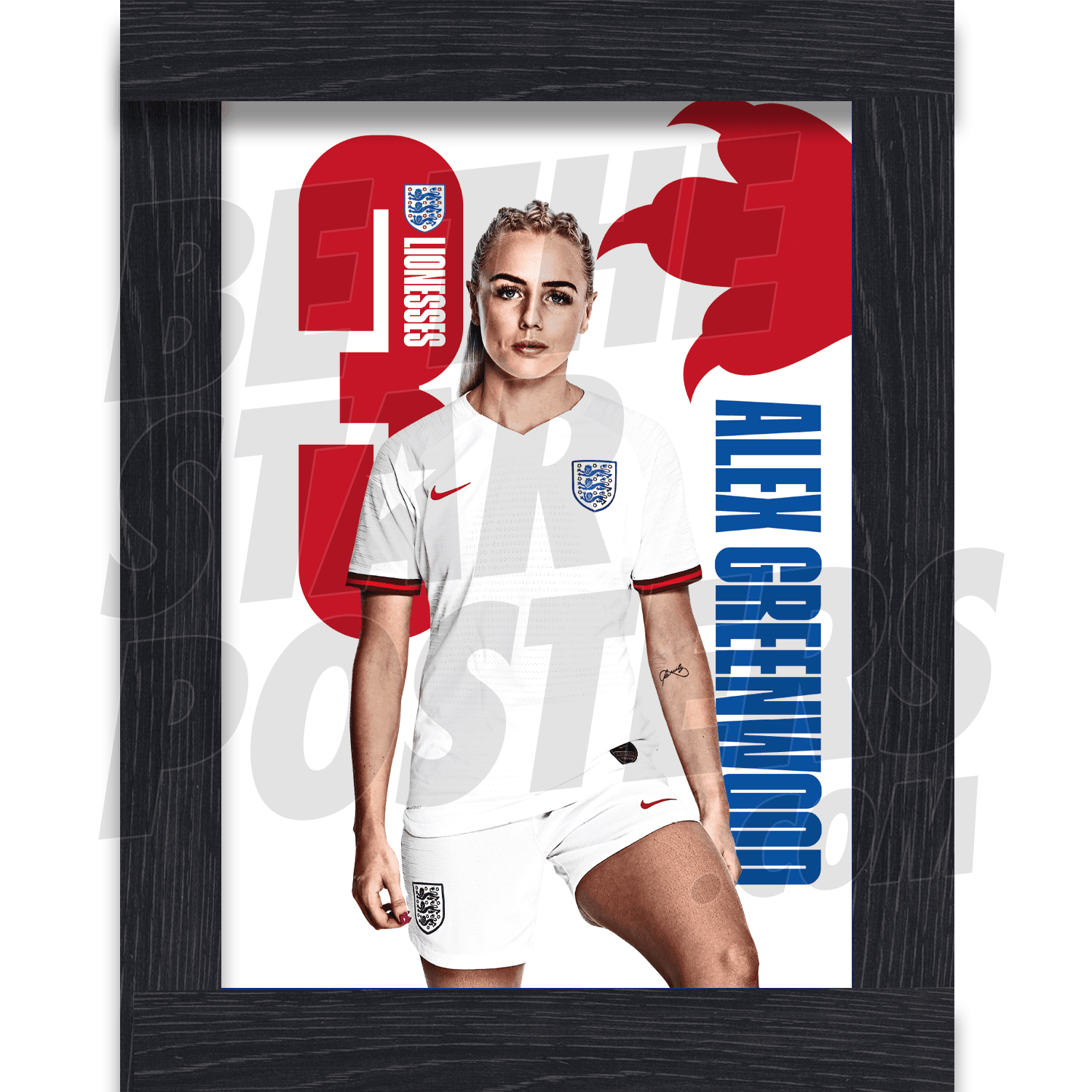 Lionesses Greenwood 19/20 Headshot Poster