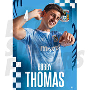 Coventry City FC Bobby Thomas 25/26 Headshot Poster