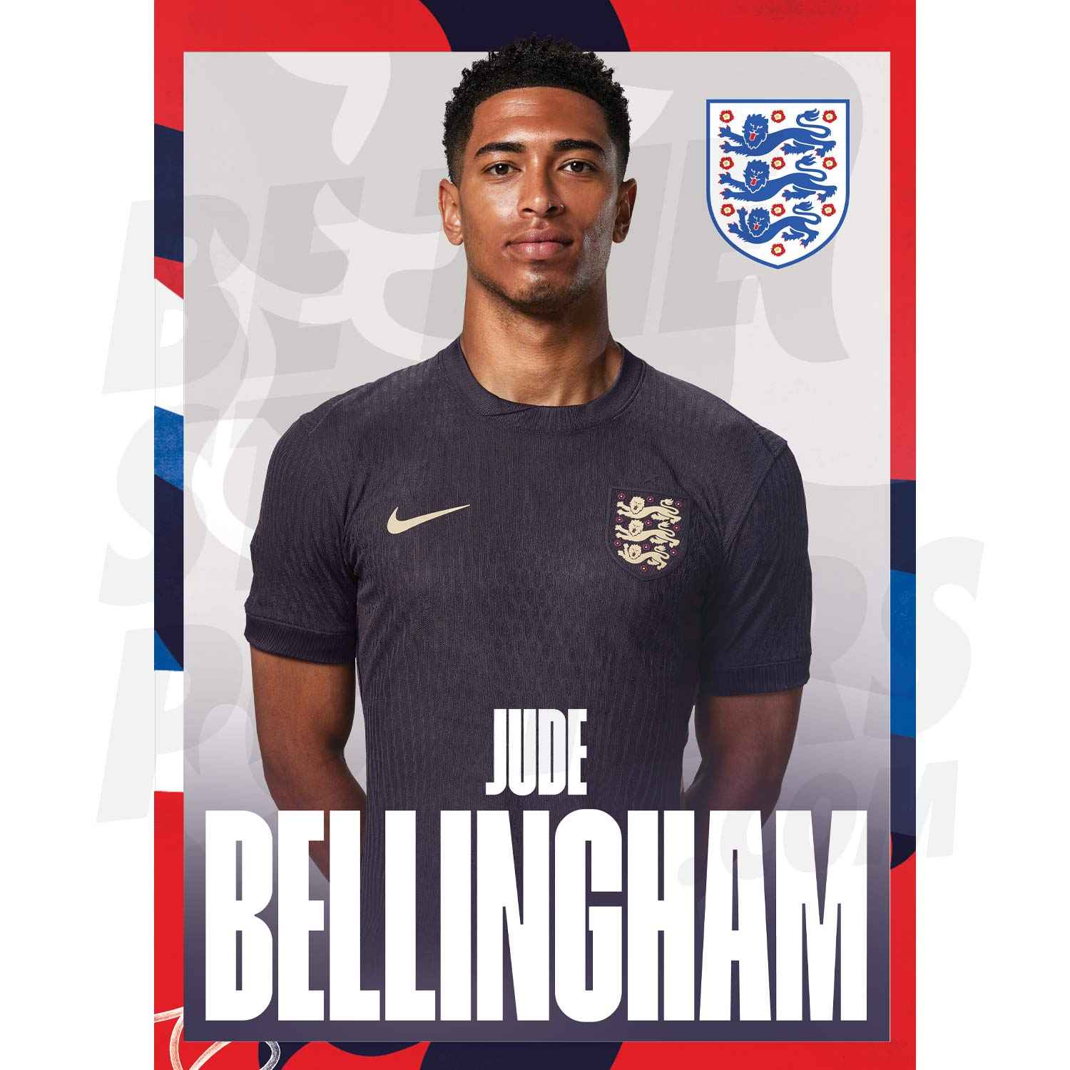 england-football-bellingham-24-25-away-headshot-poster-be-the-star