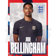 England Bellingham 24/25 Away Headshot Poster