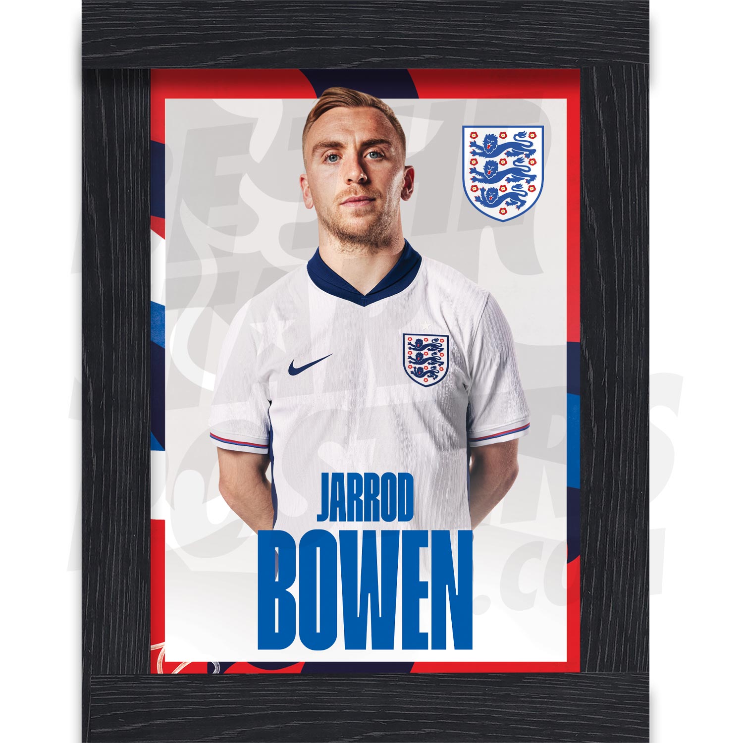England Bowen 24/25 Home Headshot Poster