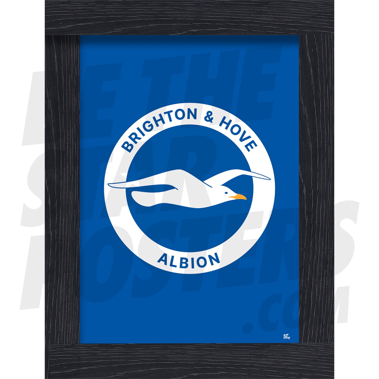 Brighton & Hove Albion Crest Poster