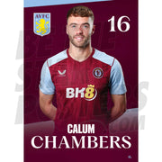 Aston Villa FC Chambers 23/24 Headshot Poster