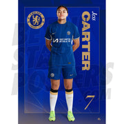 Chelsea FC Carter 23/24 Headshot Poster