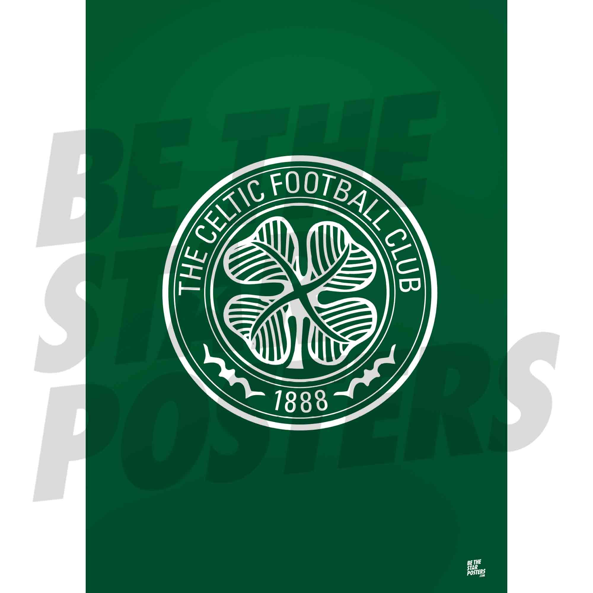 Celtic FC Crest Poster