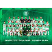 Celtic FC 25/26 Squad Team Poster