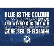 Chelsea FC Chant Poster