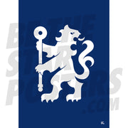 Chelsea FC Lion Crest Poster
