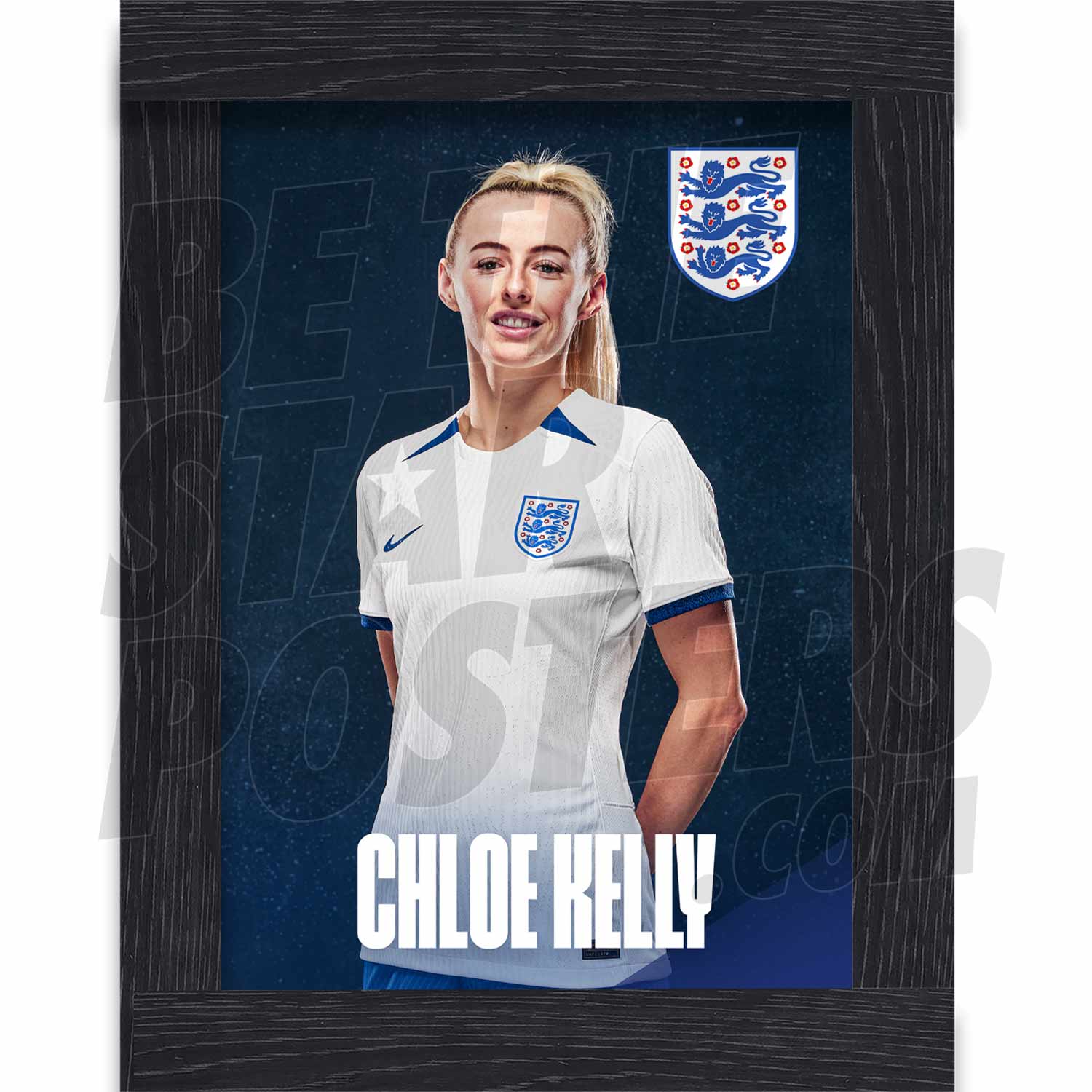 Lionesses Kelly 23/24 Home Headshot Poster