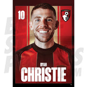 AFC Bournemouth Christie 24/25 Headshot Poster