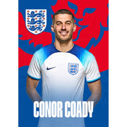 England Coady 22/23 Home Headshot Poster