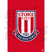Stoke City FC Crest Poster