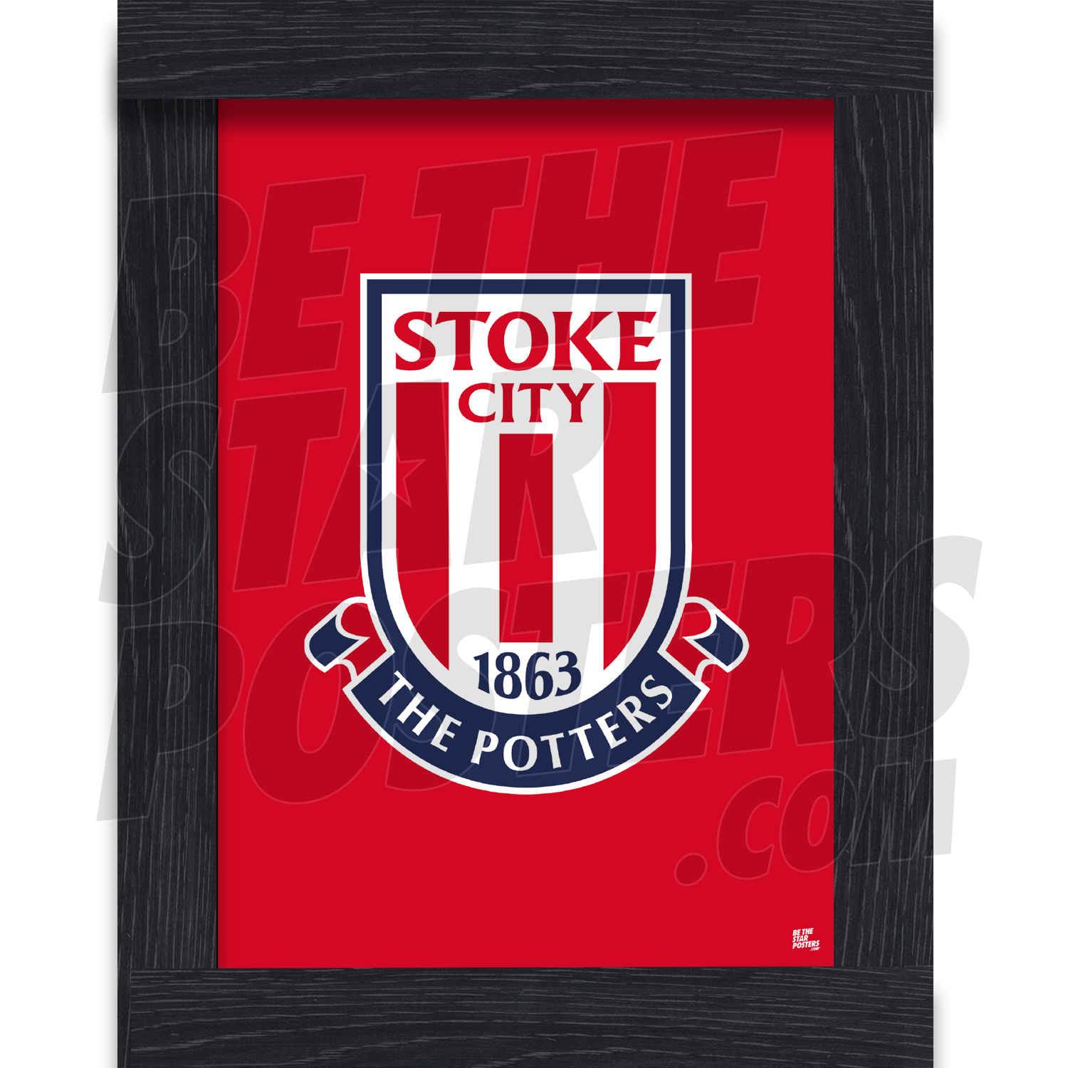 Stoke City FC Crest Poster