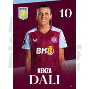 Aston Villa FC Kenza Dali 23/24 Headshot Poster