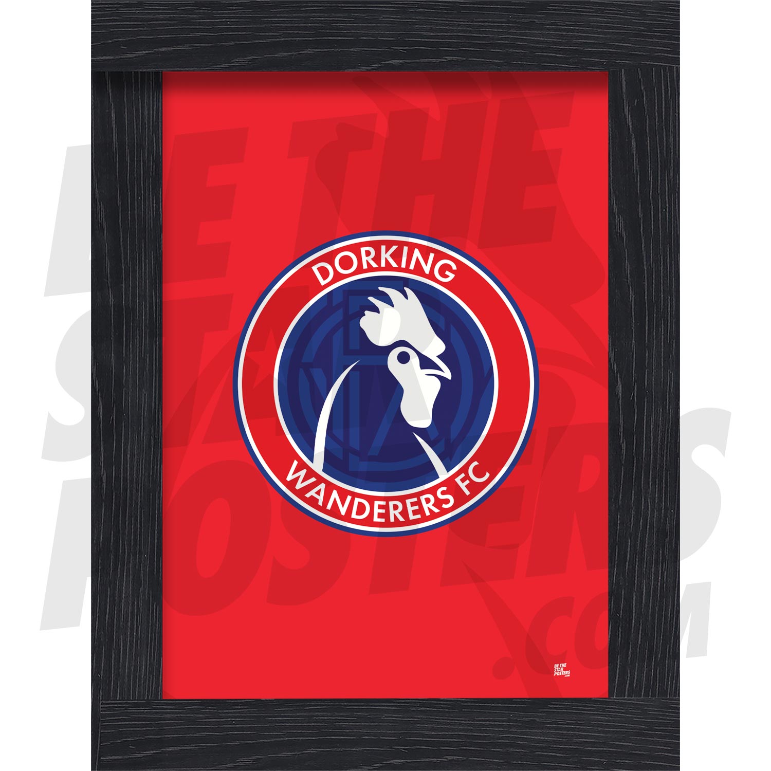 Dorking Wanderers FC Crest Poster