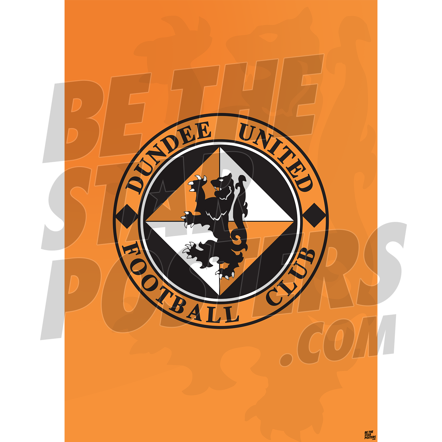 Dundee United FC Crest Poster
