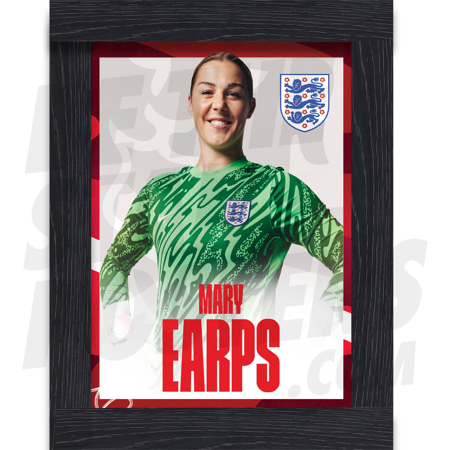 Lionesses Earps 24/25 Headshot Poster