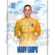 Lionesses Earps 22/23 Headshot Poster
