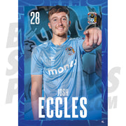 Coventry City FC Eccles 24/25 Headshot Poster