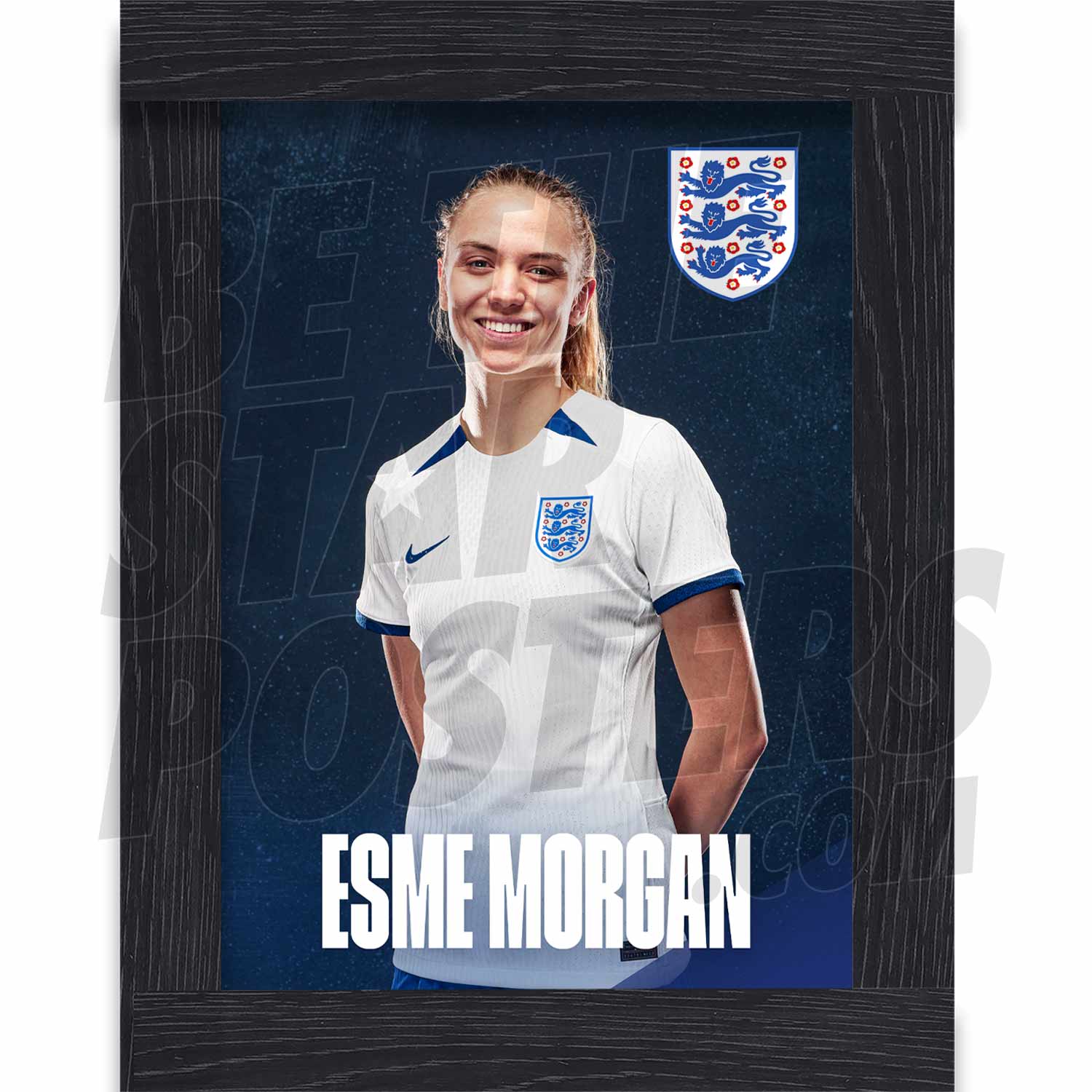 Lionesses Morgan 23/24 Home Headshot Poster