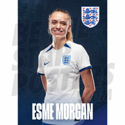 Lionesses Morgan 23/24 Home Headshot Poster