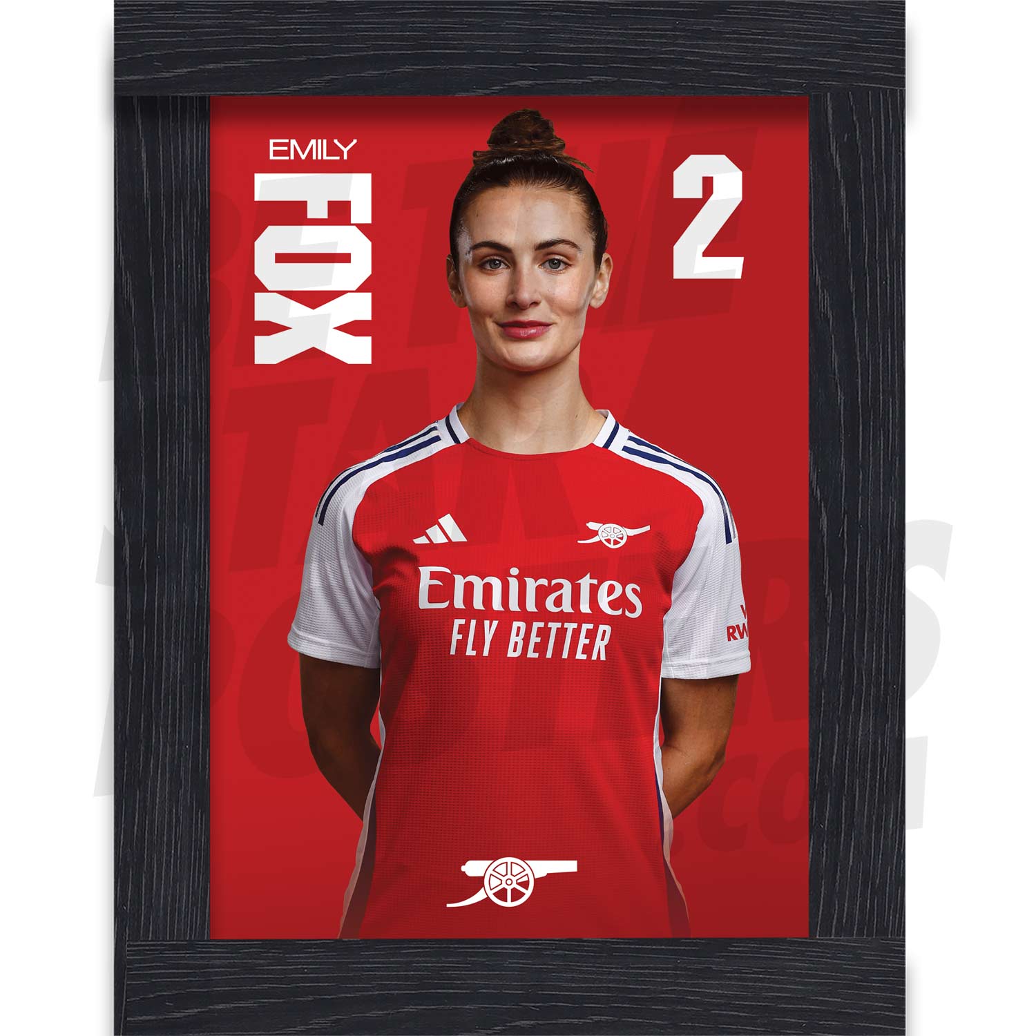 Arsenal FC Fox 24/25 Headshot Poster