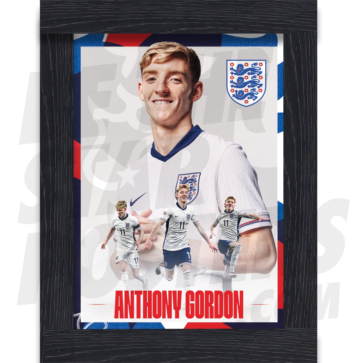 England Gordon 24/25 Action Poster