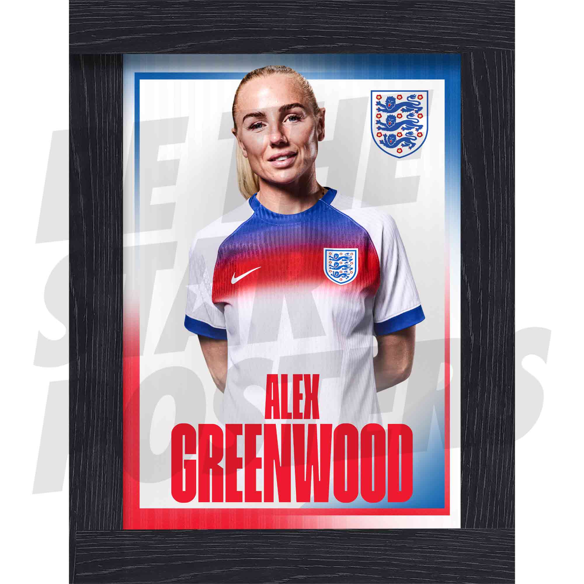 Lionesses Greenwood 25/26 Home Headshot Poster