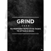 Grind Gym Art Poster