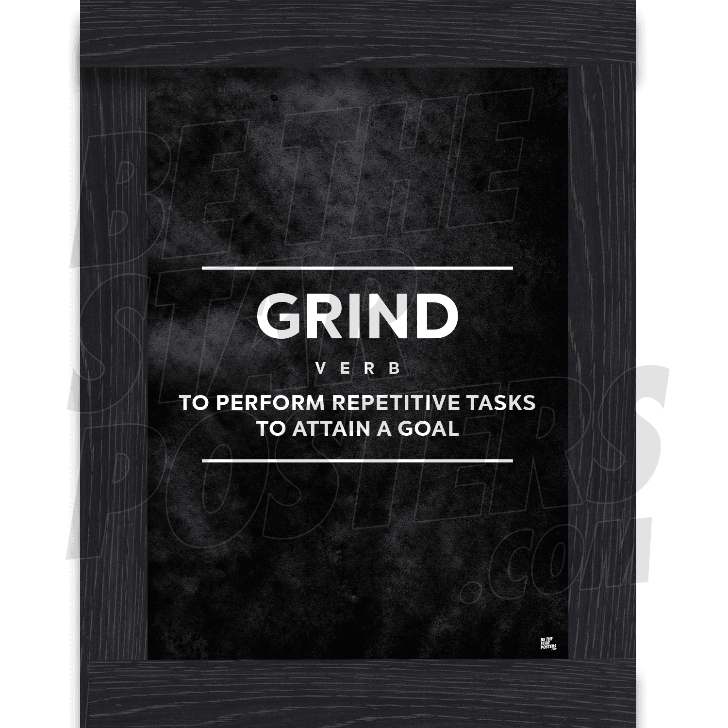 Grind Gym Art Poster