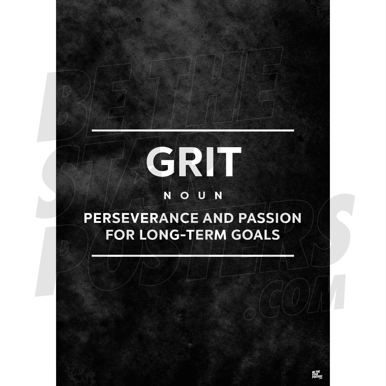 Grit Gym Art Poster