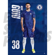 Chelsea FC Guiu 25/26 Headshot Poster