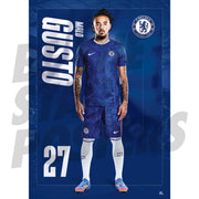Chelsea FC Gusto 25/26 Headshot Poster