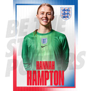 Lionesses Hampton 25/26 Home Headshot Poster