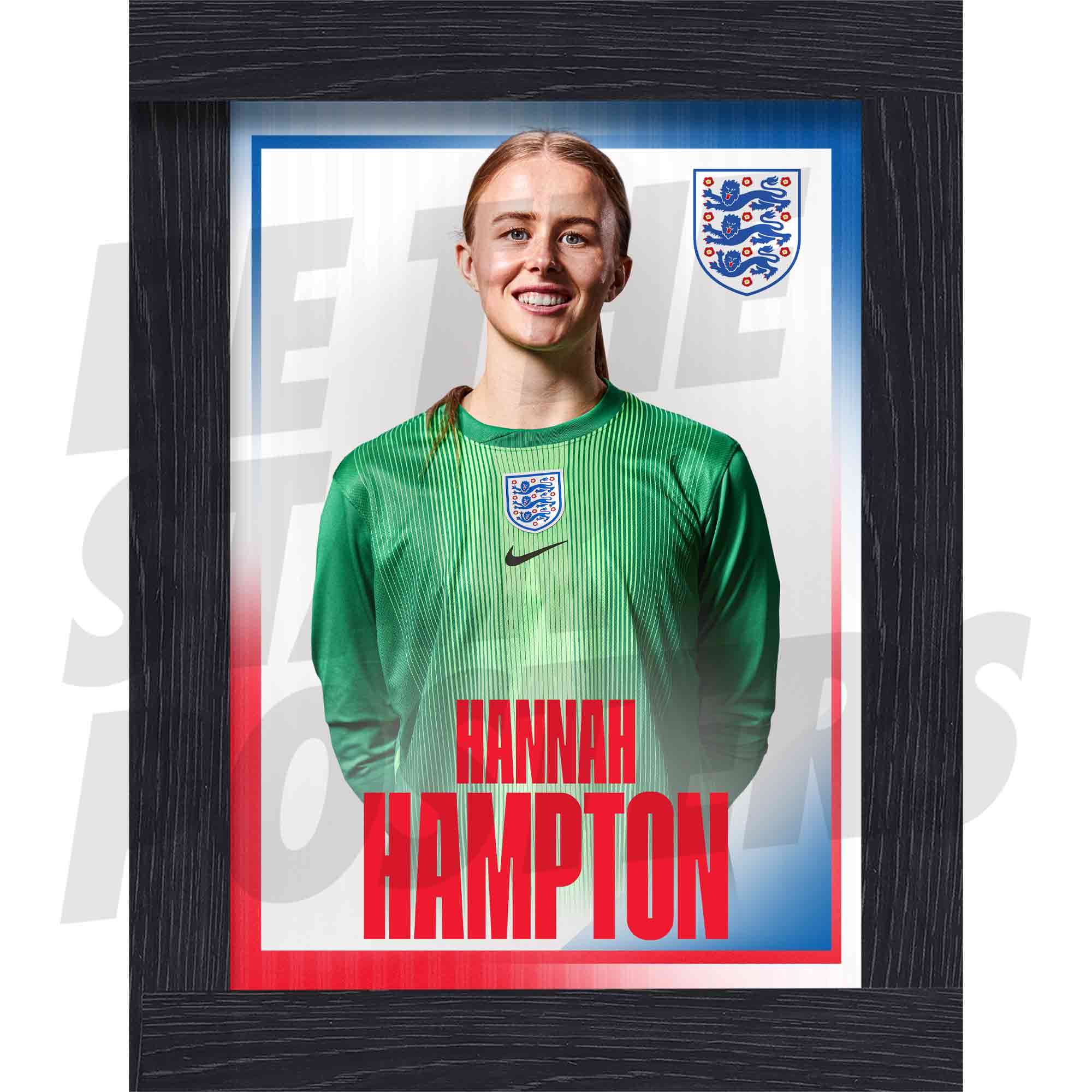 Lionesses Hampton 25/26 Home Headshot Poster