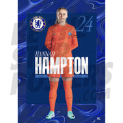 Chelsea FC Hampton 24/25 Headshot Poster