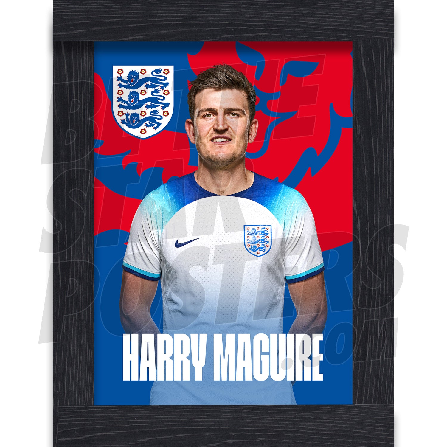 England Maguire 22/23 Home Headshot Poster