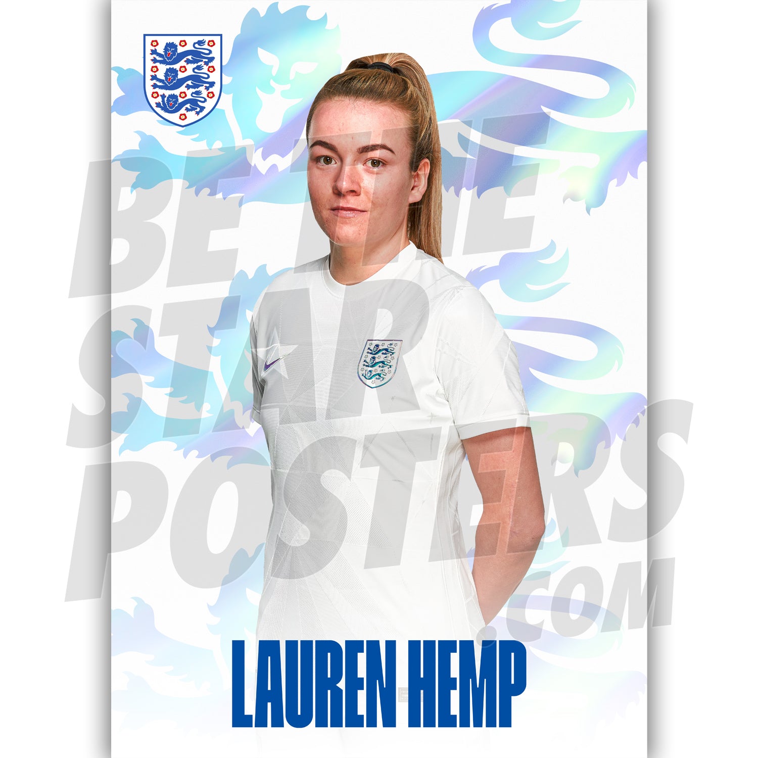 Lionesses Hemp 22/23 Headshot Poster