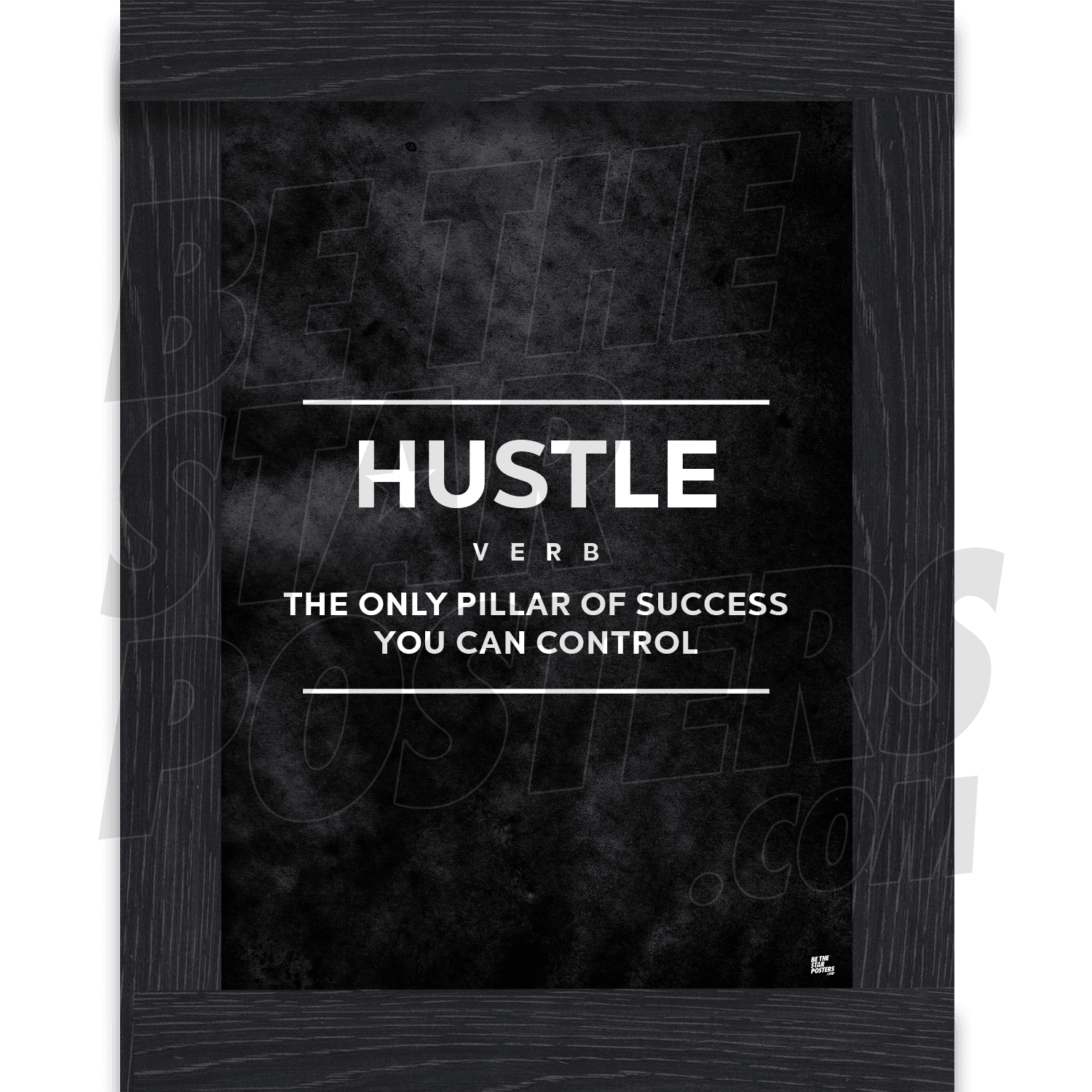 Hustle Gym Art Poster