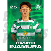 Celtic FC Hayato Inamura 25/26 Headshot Poster