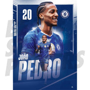 Chelsea FC Pedro 25/26 Action Poster