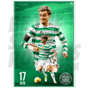 Celtic FC Jota 21/22 Action Poster