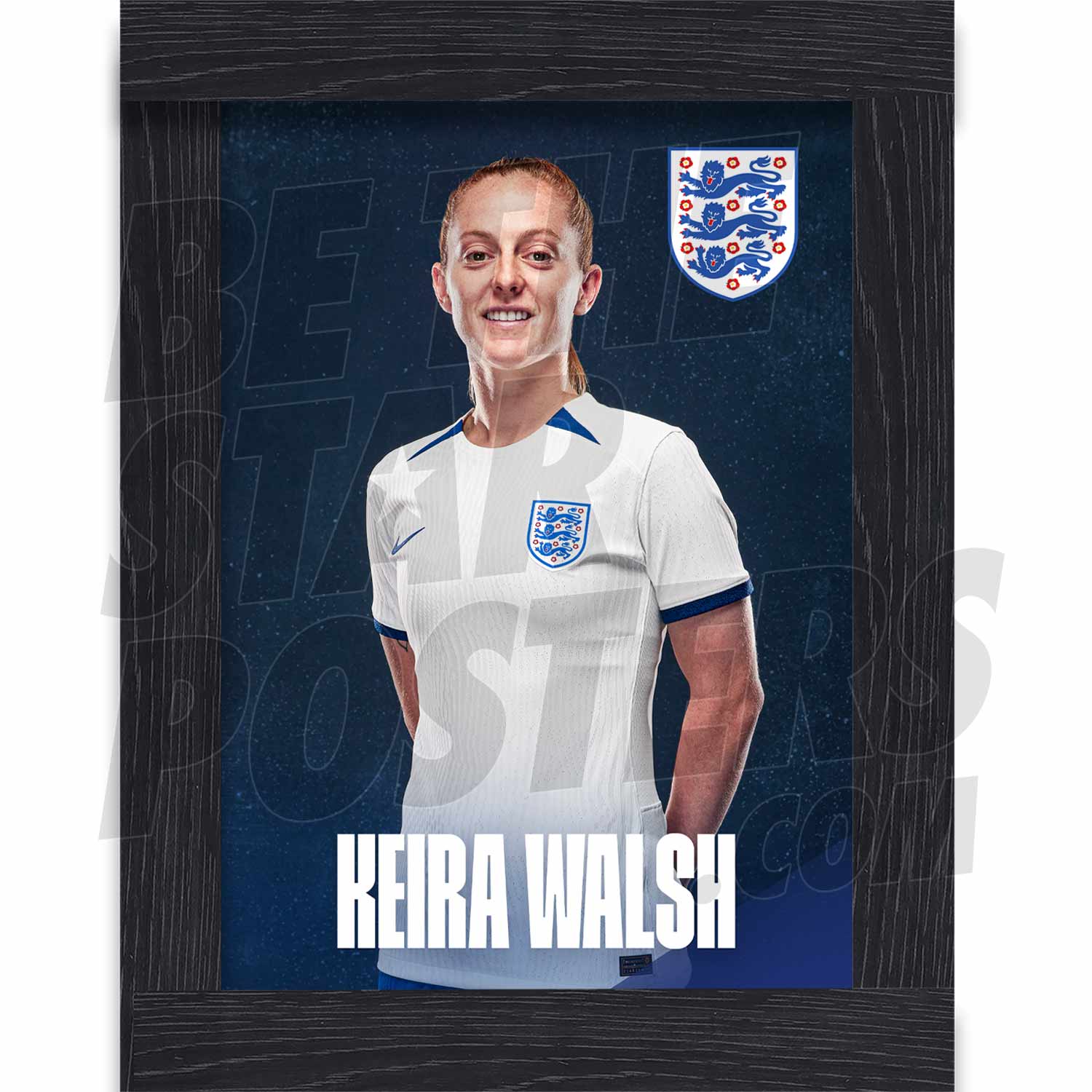 Lionesses Walsh 23/24 Home Headshot Poster
