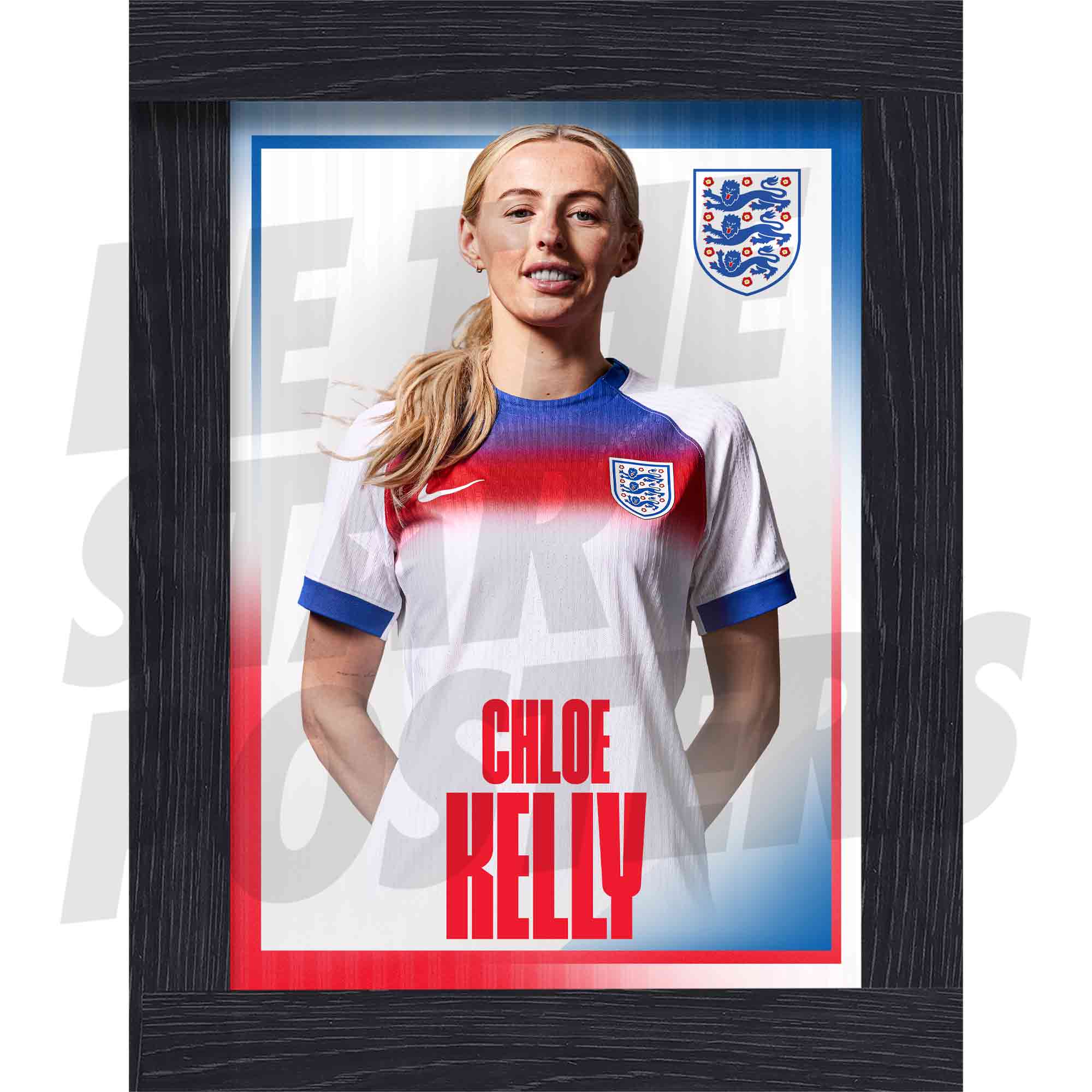 Lionesses Kelly 25/26 Home Headshot Poster