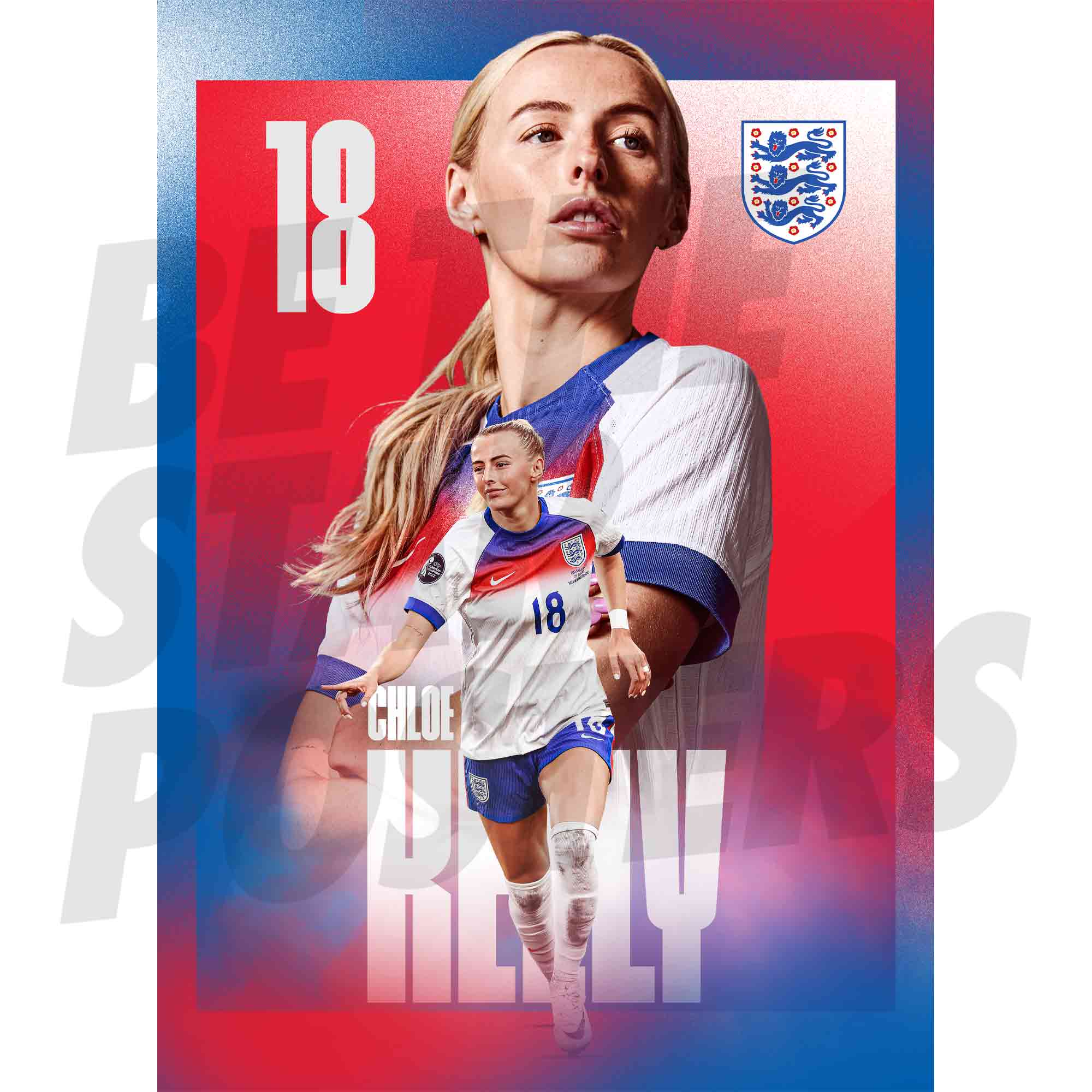 Lionesses Kelly 25/26 Action Poster