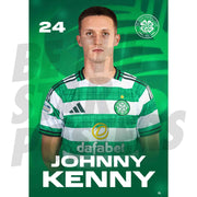 Celtic FC Johnny Kenny 25/26 Headshot Poster