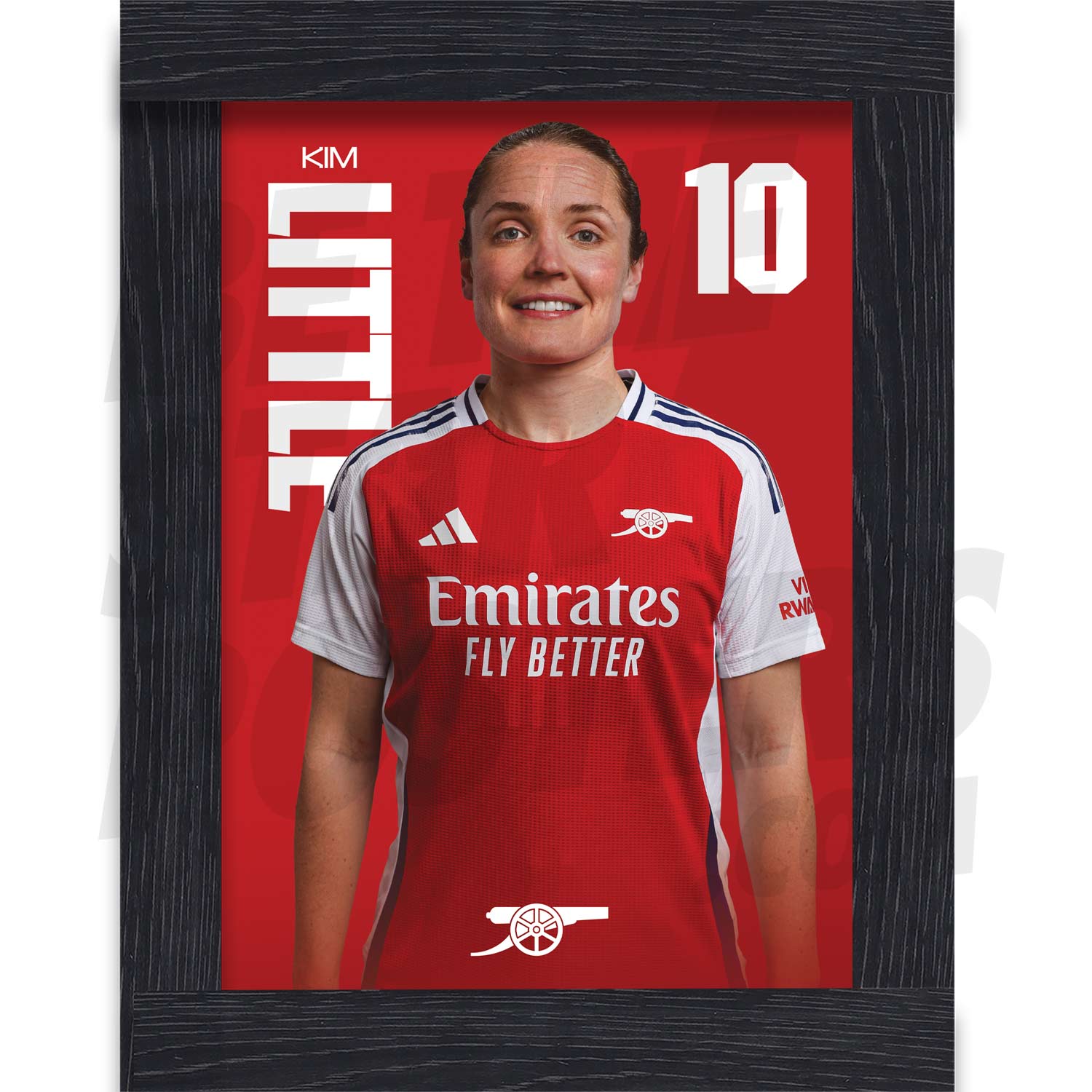 Arsenal FC Little 24/25 Headshot Poster