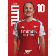 Arsenal FC Little 24/25 Headshot Poster